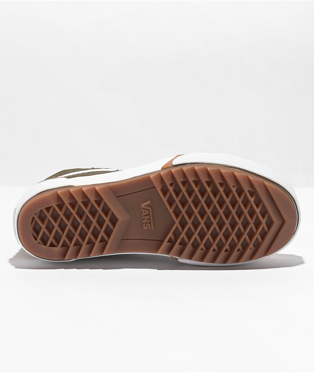 Vans Sk8-Hi Tapered Stackform Olive Platform Shoes