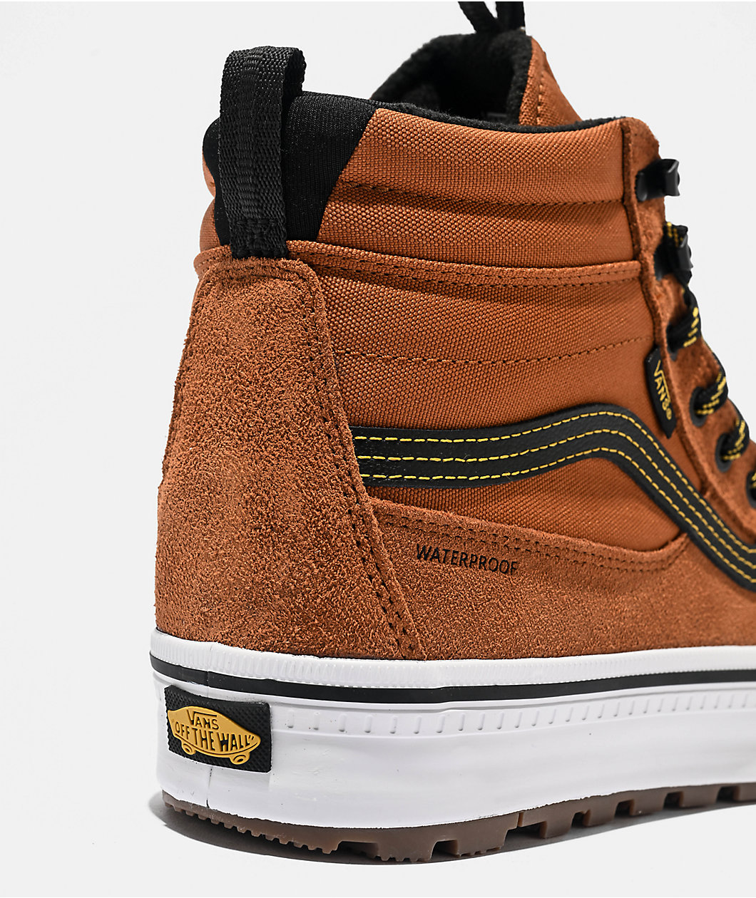 Vans Sk8 Hi Waterproof MTE Glazed Ginger & Black Shoes