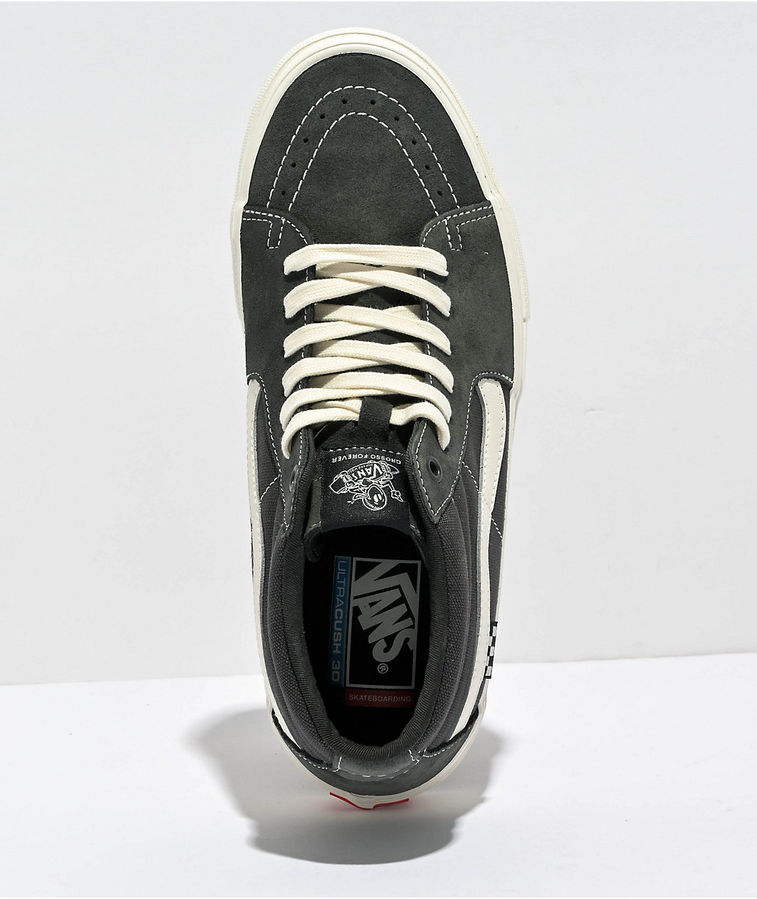 Vans Sk8-Mid Grosso Grey Skate Shoes