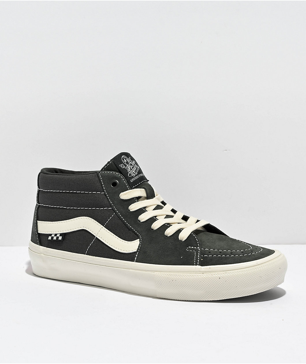 Vans Sk8-Mid Grosso Grey Skate Shoes