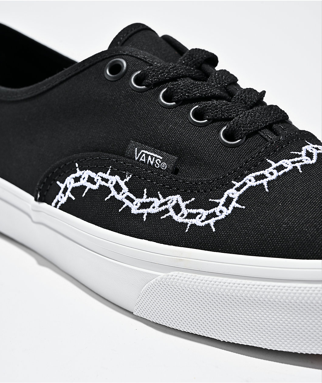Vans Skate Authentic Chain Black Skate Shoes
