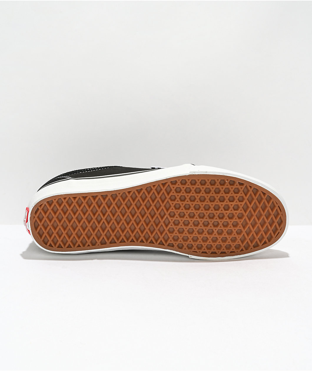 Vans Skate Chukka Low Black & White Suede Skate Shoes