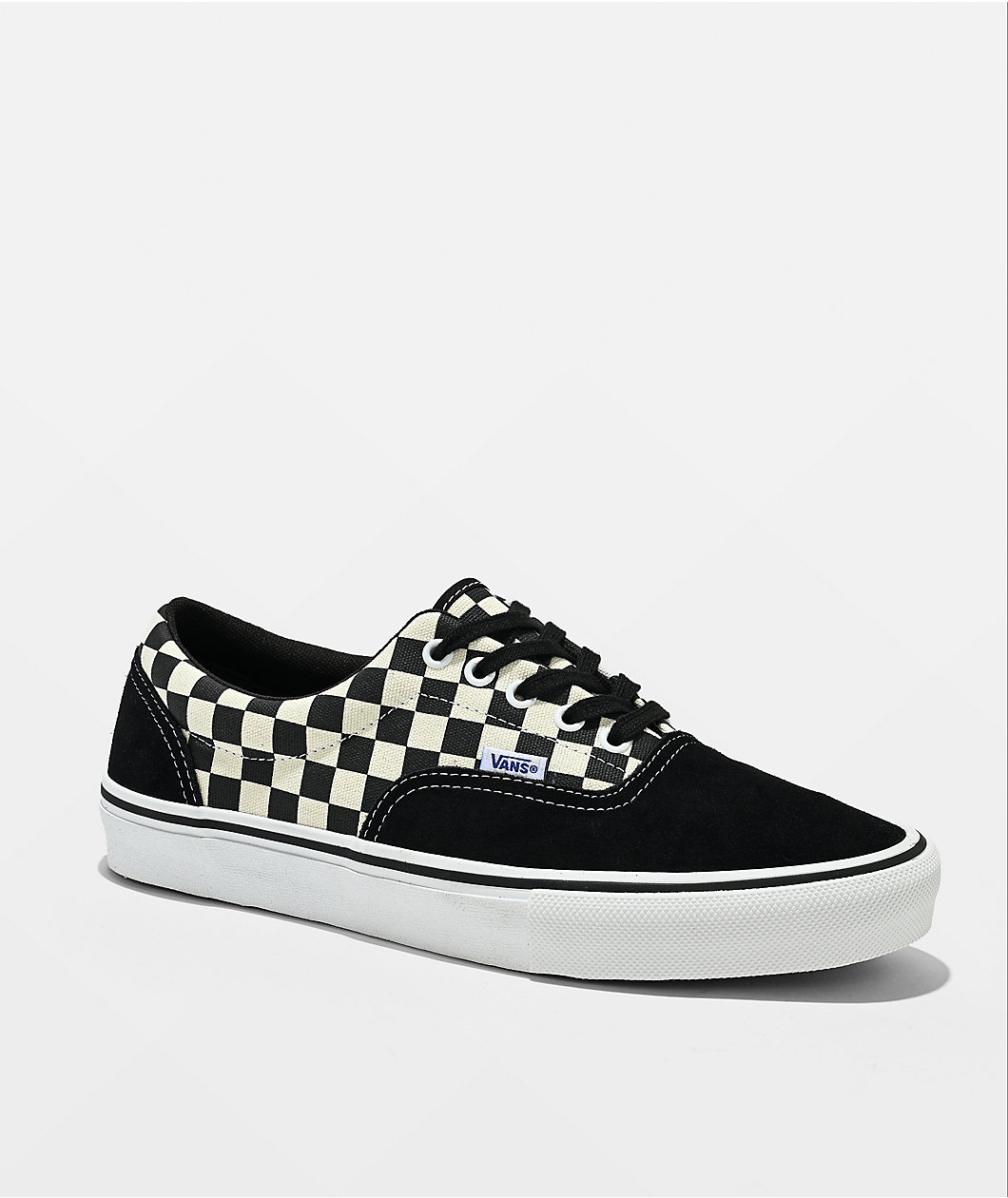 Vans Skate Era Checkerboard & Black Shoes
