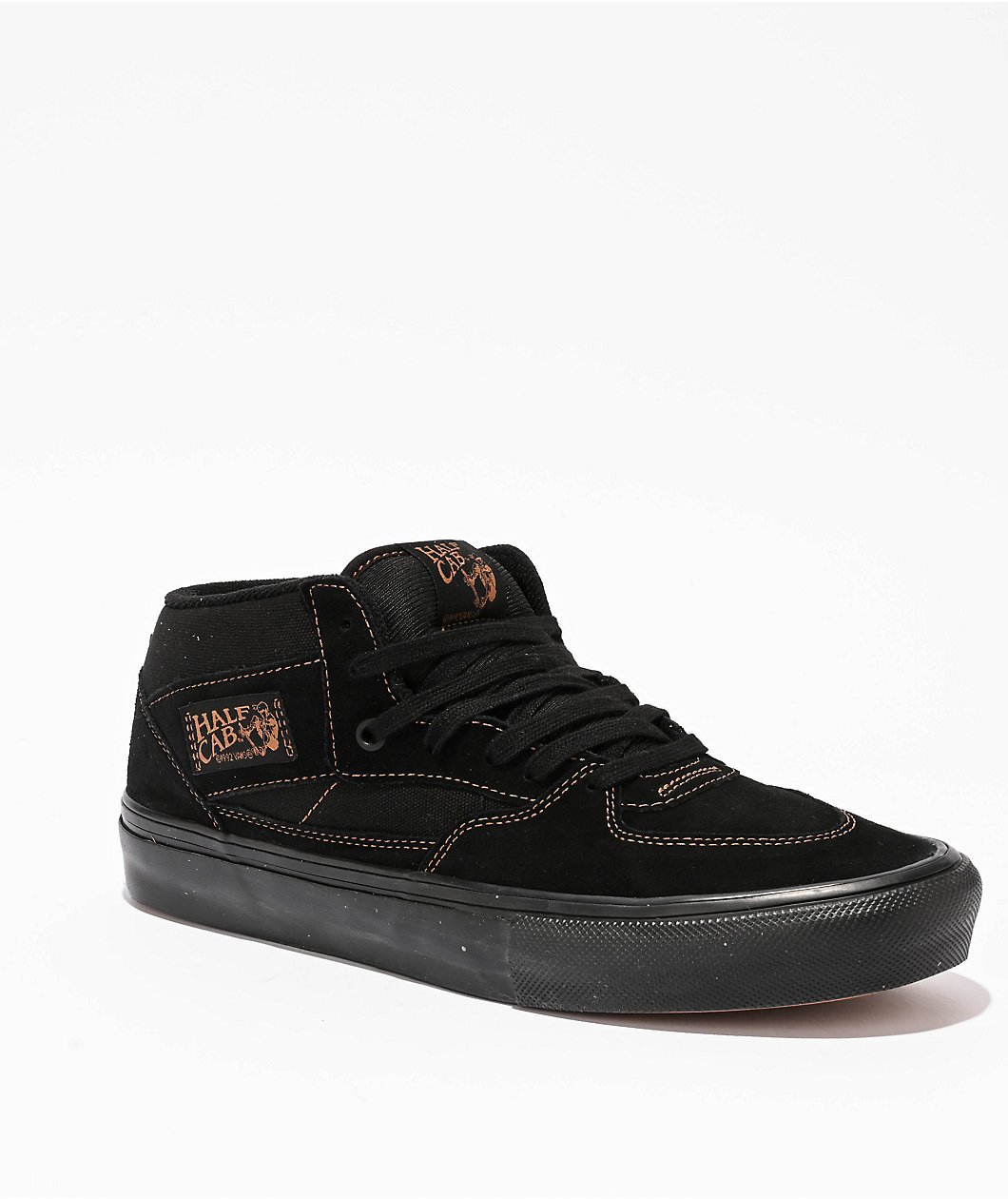 Vans Skate Half Cab Black & Brown Skate Shoes
