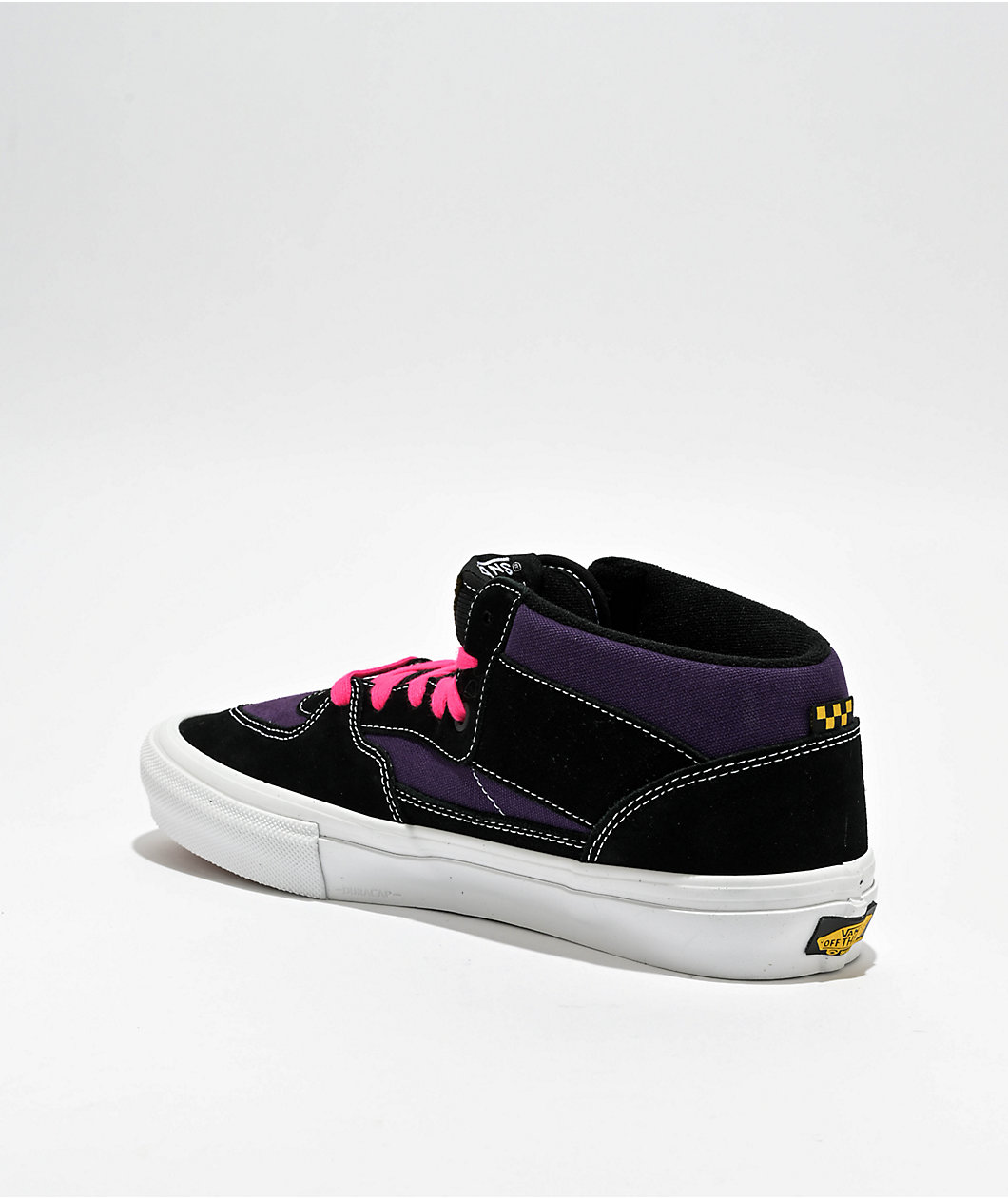 Vans Skate Half Cab Black & Purple Skate Shoes