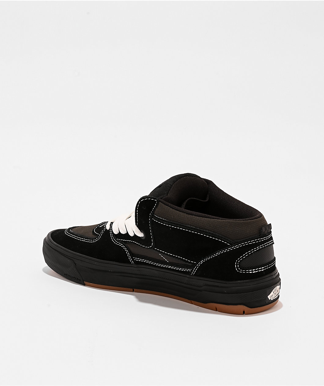 Vans Skate Half Cab Wafflecup Black Skate Shoes