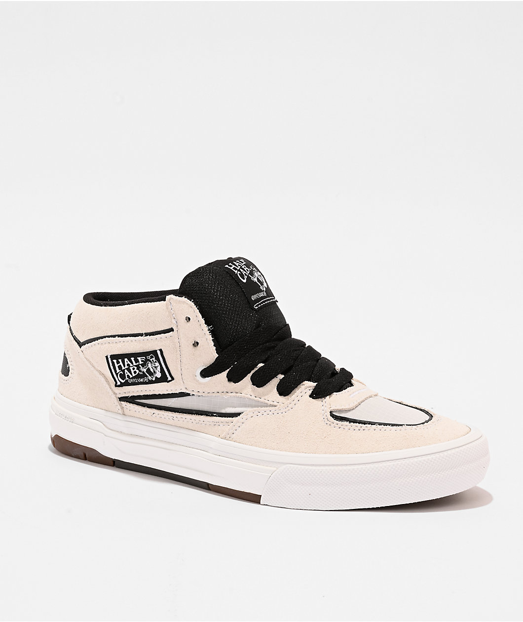 Vans Skate Half Cab Wafflecup White Skate Shoes
