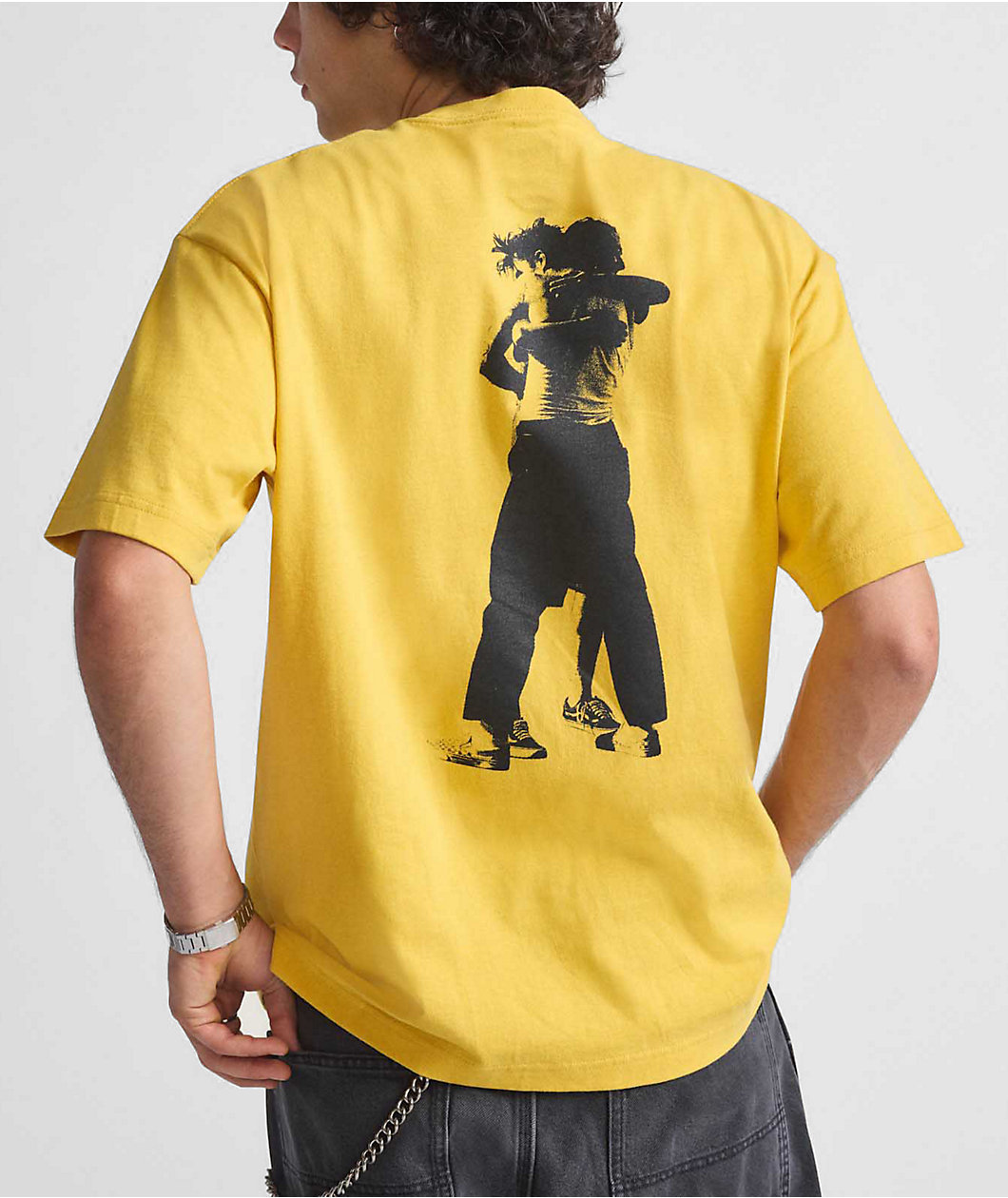 Vans Skate Hug Atiba Spicy Mustard Yellow T-Shirt