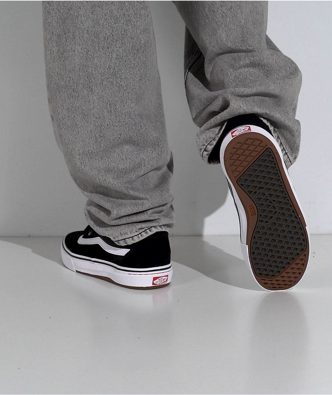 Vans Skate Kyle Walker Black & White Skate Shoes
