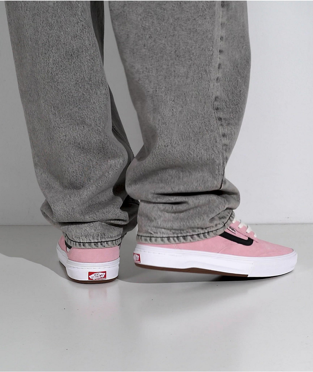 Vans Skate Kyle Walker Pink & Black Skate Shoes