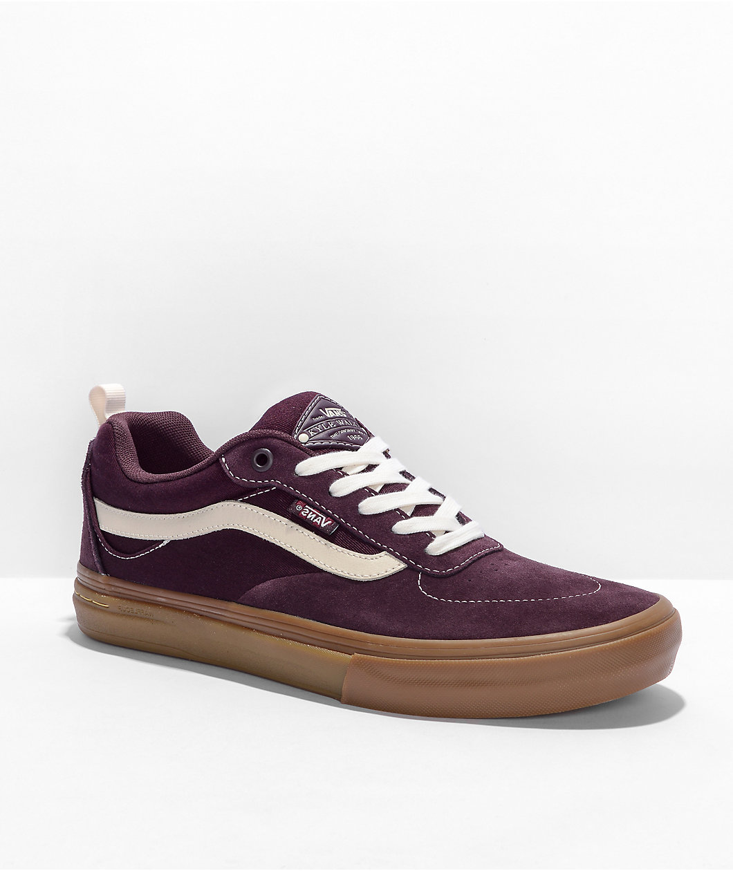 Vans Skate Kyle Walker Wine & Gum Skate Shoes