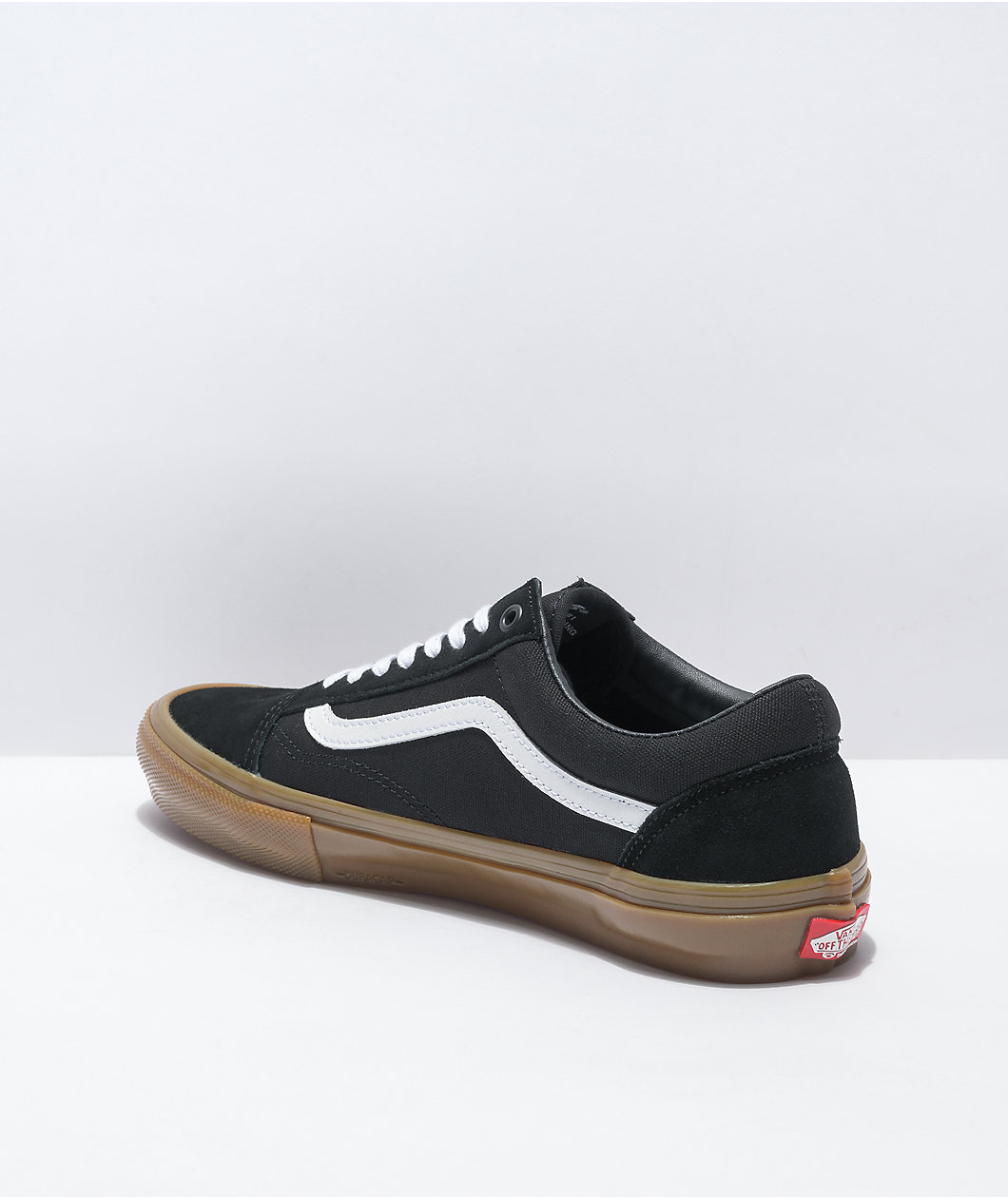 Vans Skate Old Skool Black, White & Gum Skate Shoes