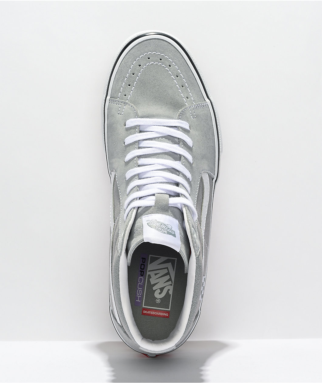 Vans Skate Sk8-Hi High Rise Grey Skate Shoes