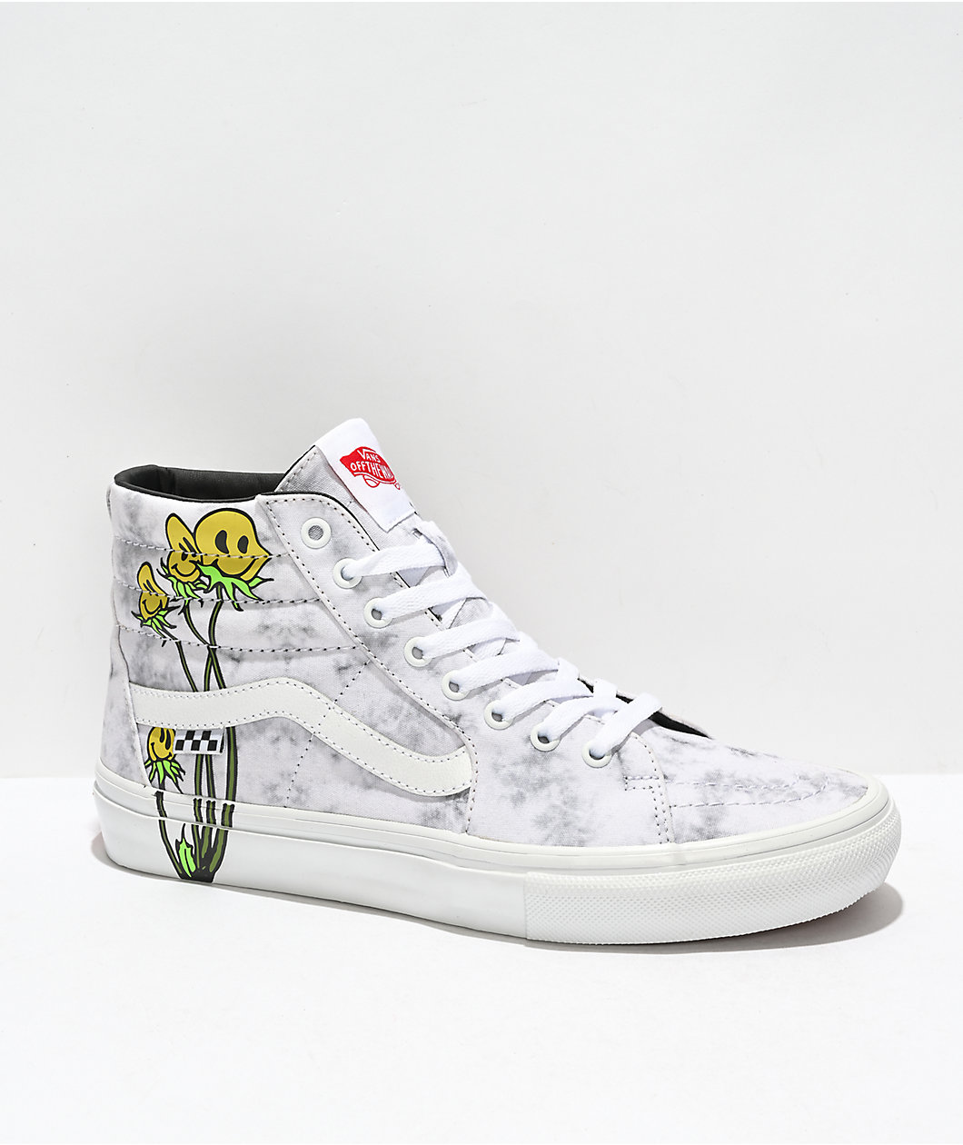 Vans Skate Sk8-Hi Twisted Positivity Grey Tie Dye Skate Shoes