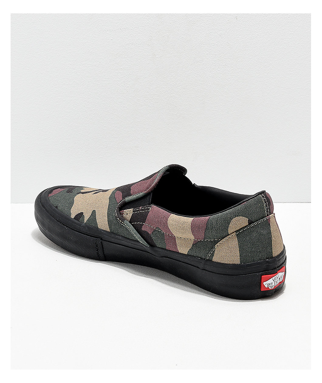 Vans Skate Slip-On Camo Skate Shoes