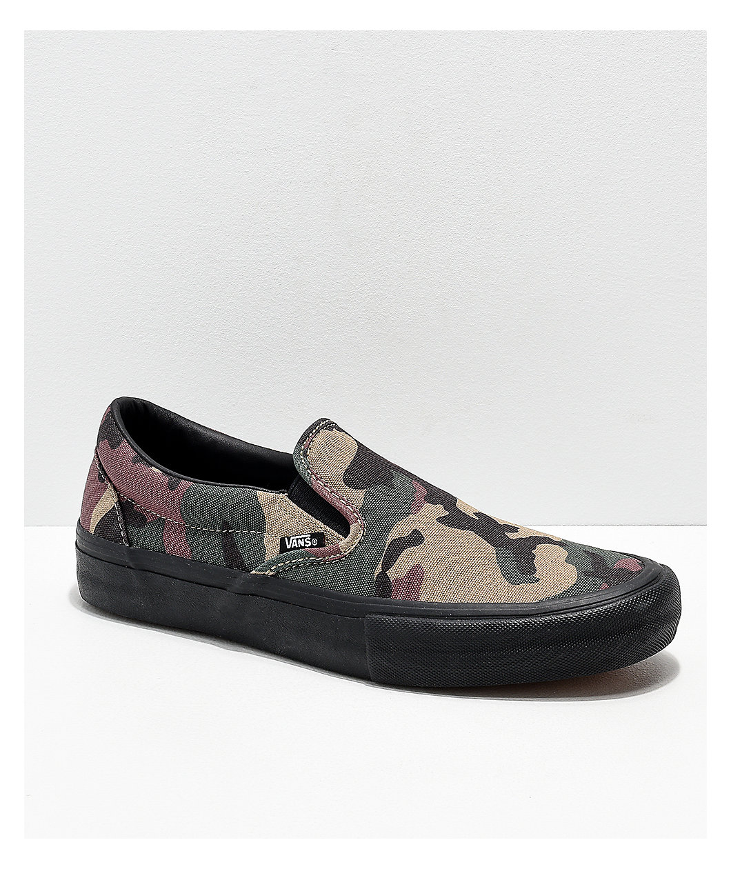 Vans Skate Slip-On Camo Skate Shoes