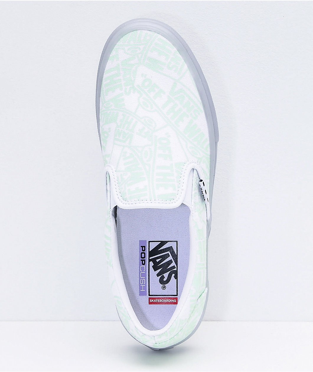 Vans Skate Slip-On Glow-In-The-Dark Skate Shoes
