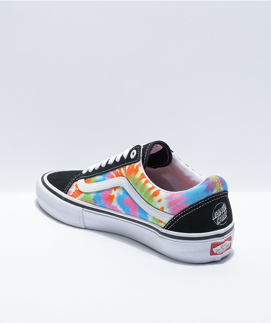 Vans Skate x Santa Cruz Old Skool Tie Dye Skate Shoes