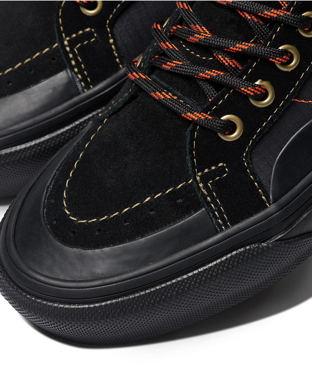 Vans Skate x Spitfire Sk8-Hi Reissue Black & Flame Skate Shoes