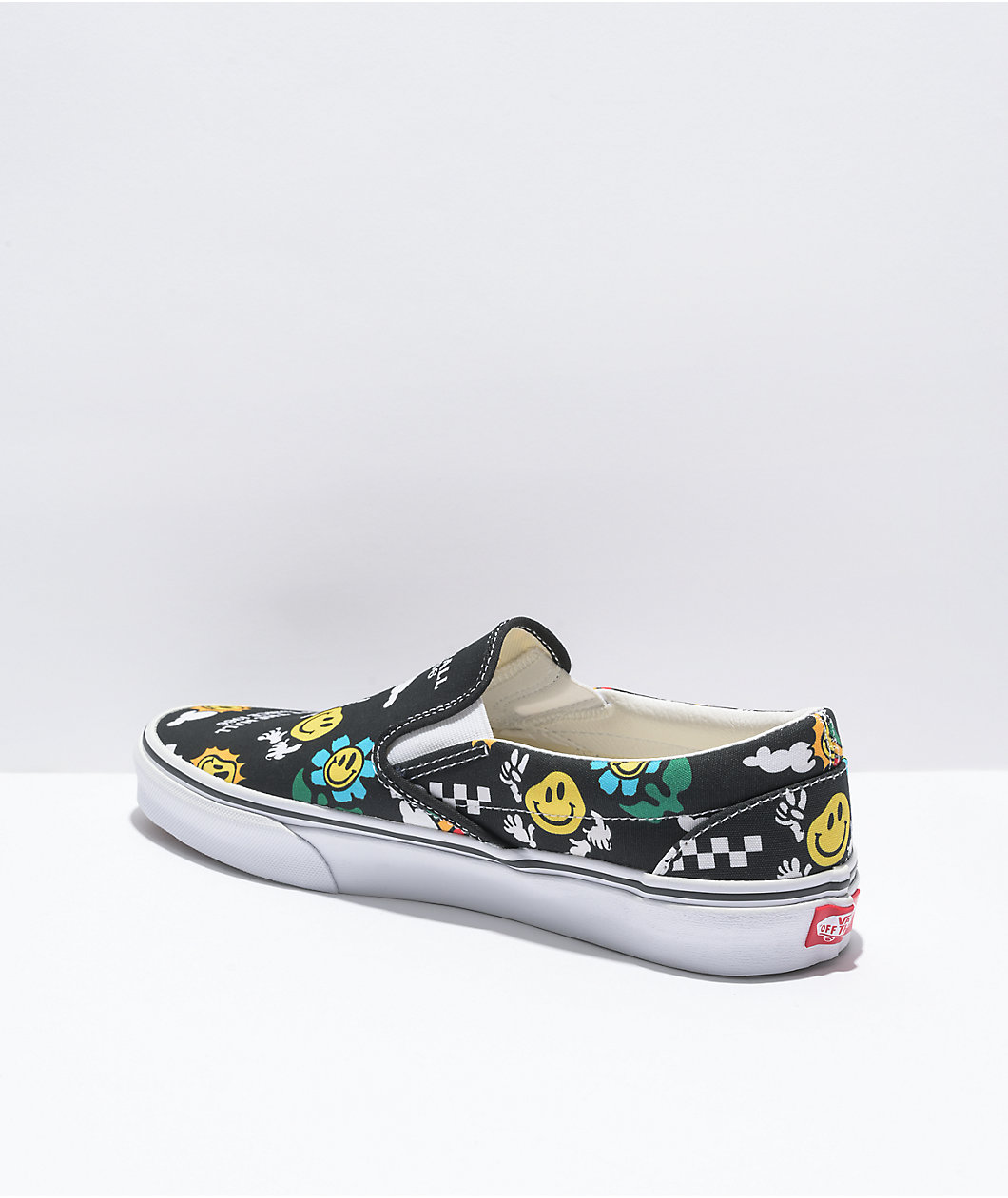 Vans Slip-On Better Day Black & White Skate Shoes