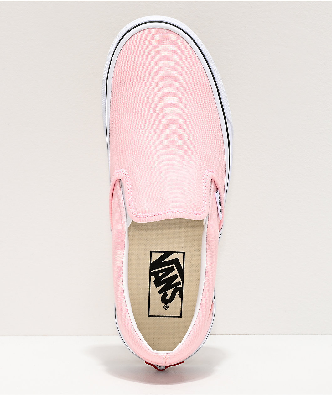 Vans Slip-On Blushing & True White Skate Shoes