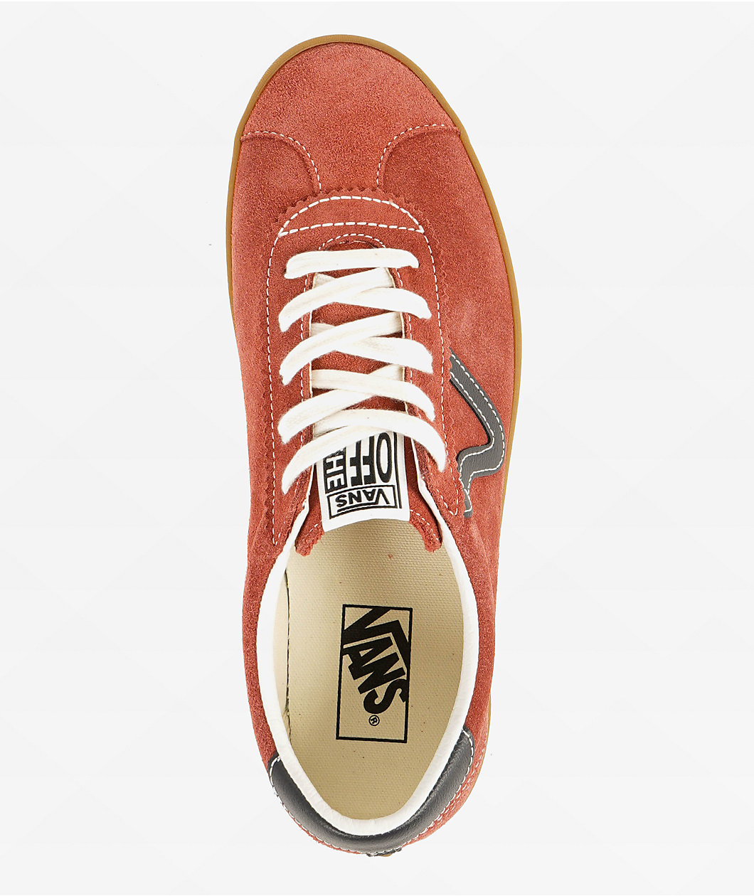Vans Sport Low Red Ochre Skate Shoes