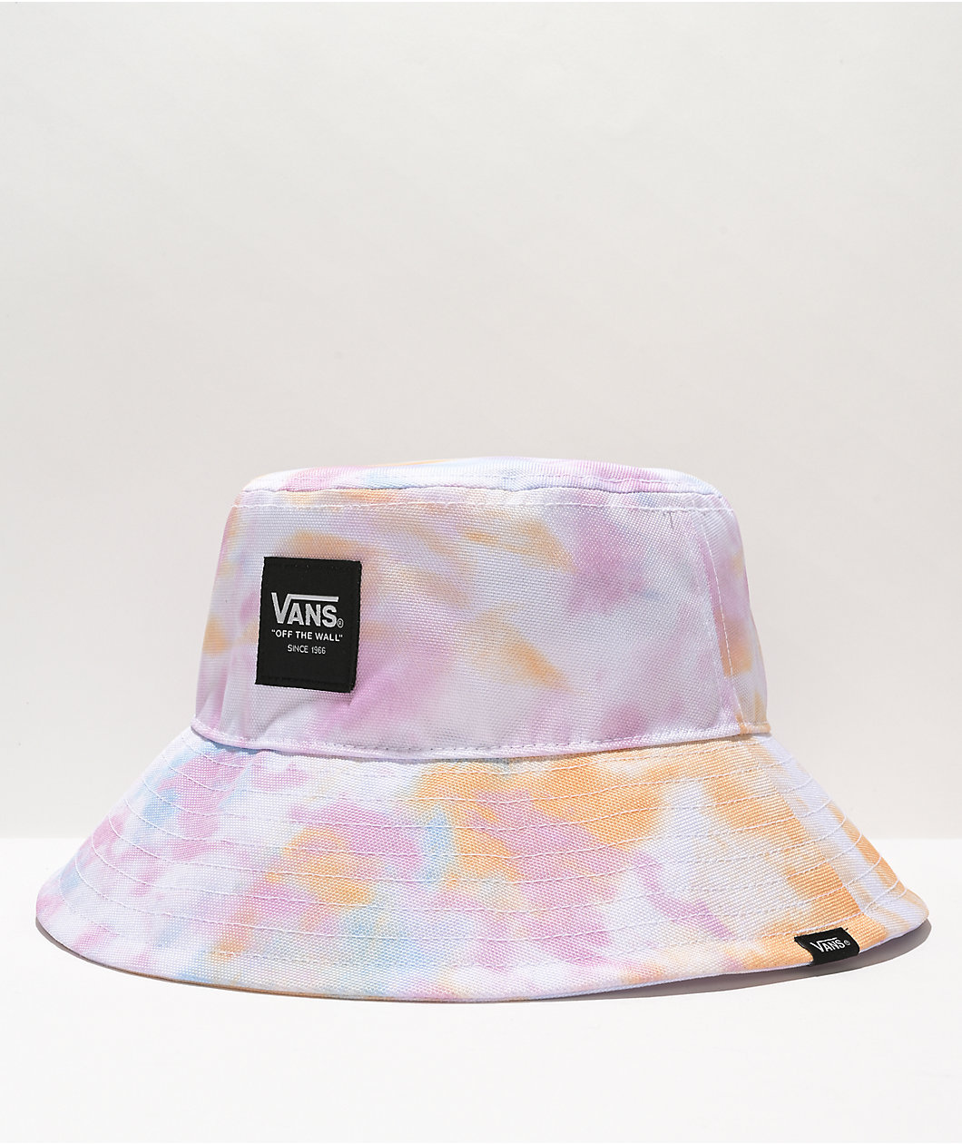 Vans Step Up White & Multi Tie Dye Bucket Hat