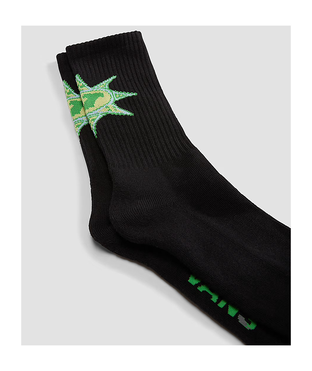 Vans Stowers Black Crew Socks