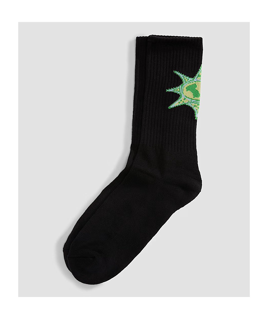 Vans Stowers Black Crew Socks