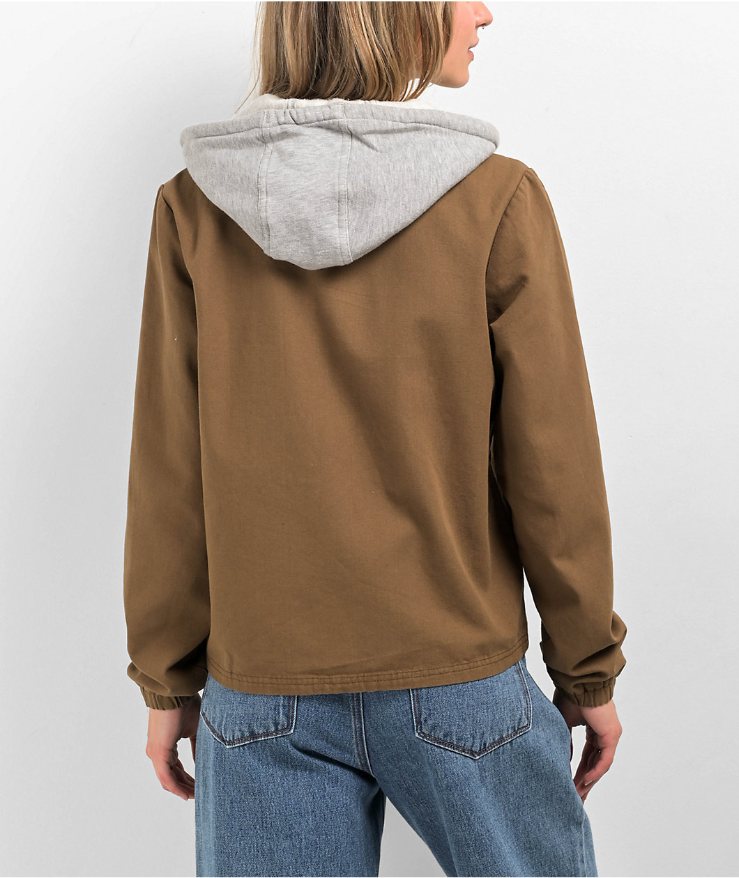 Vans Tripp Brown Hooded Jacket