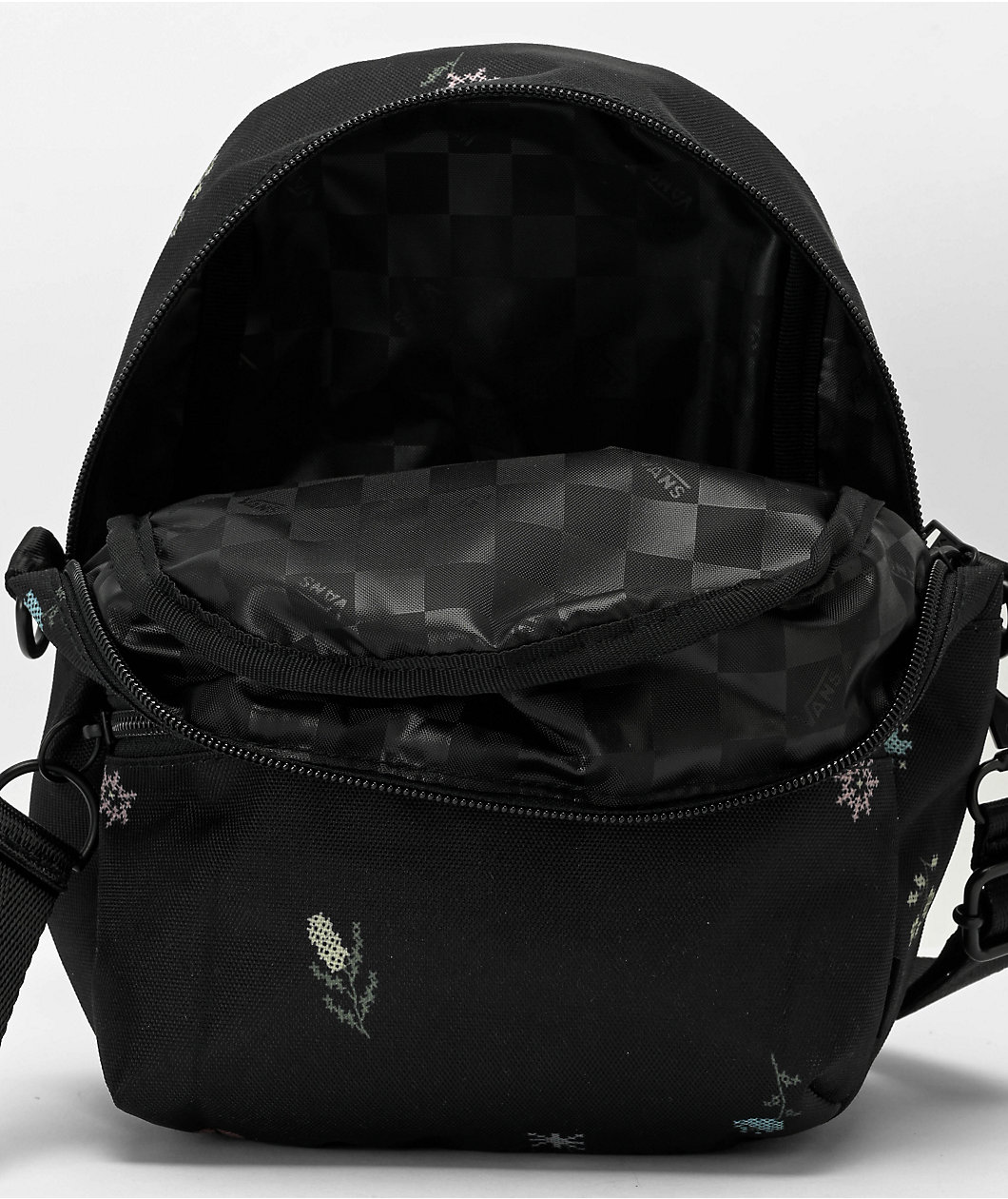 Vans Waverly Black & Rose Smoke Mini Backpack