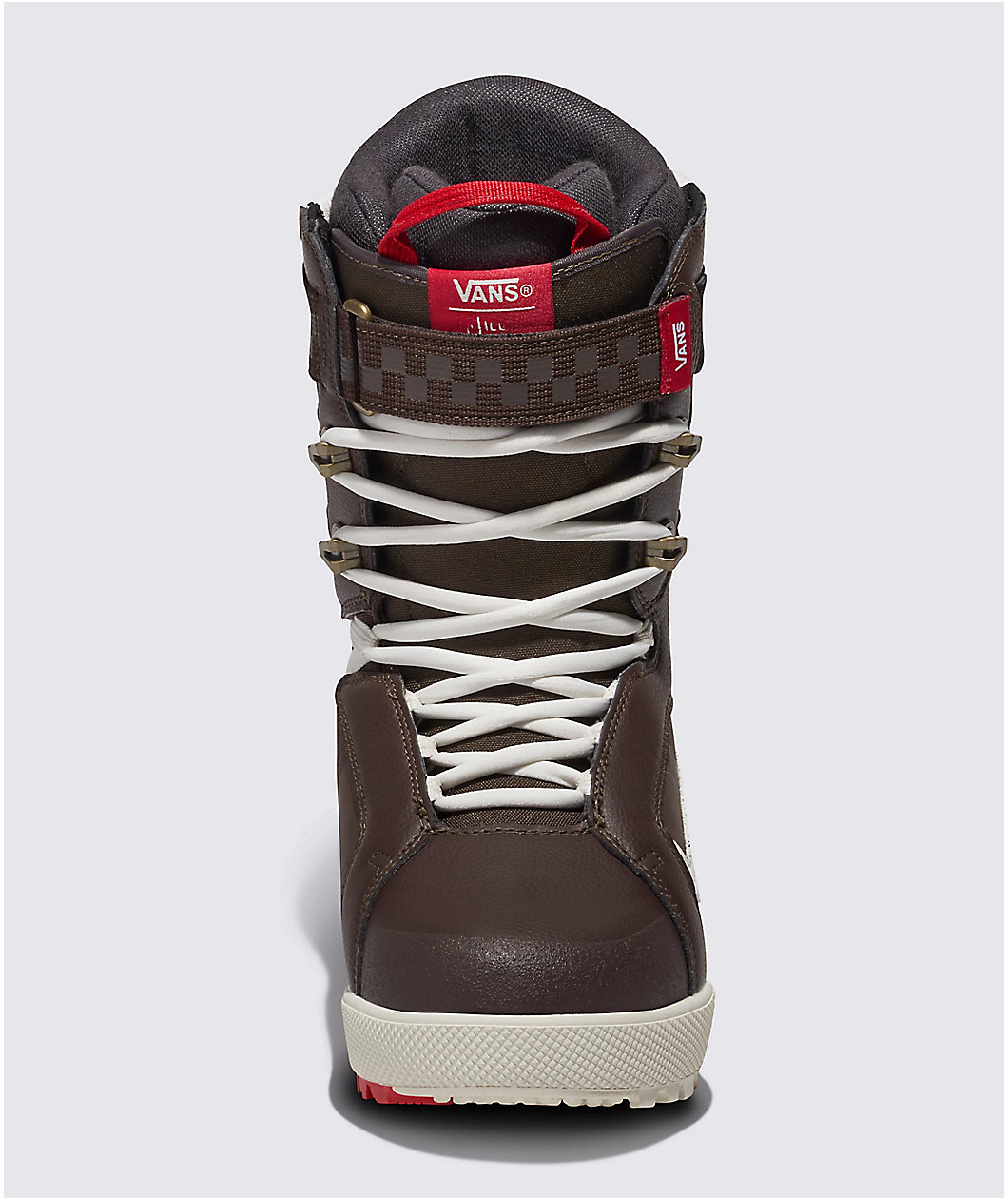 Vans Womens Perkins Hi-Standard Pro Marshmallow & Demitasse Snowboard Boots