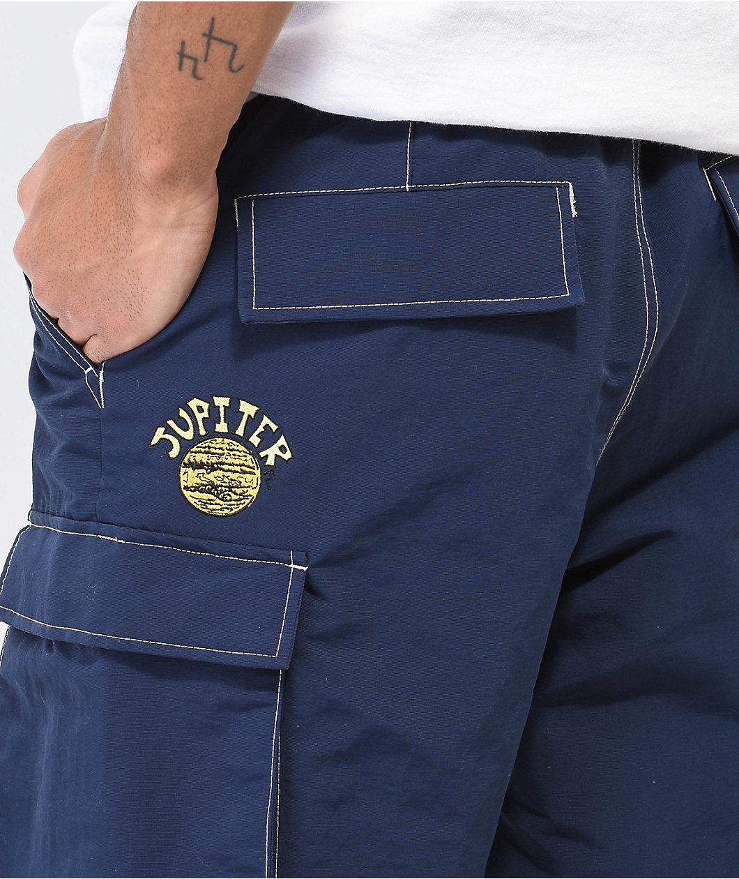 Vans Zion Blue Cargo Shorts
