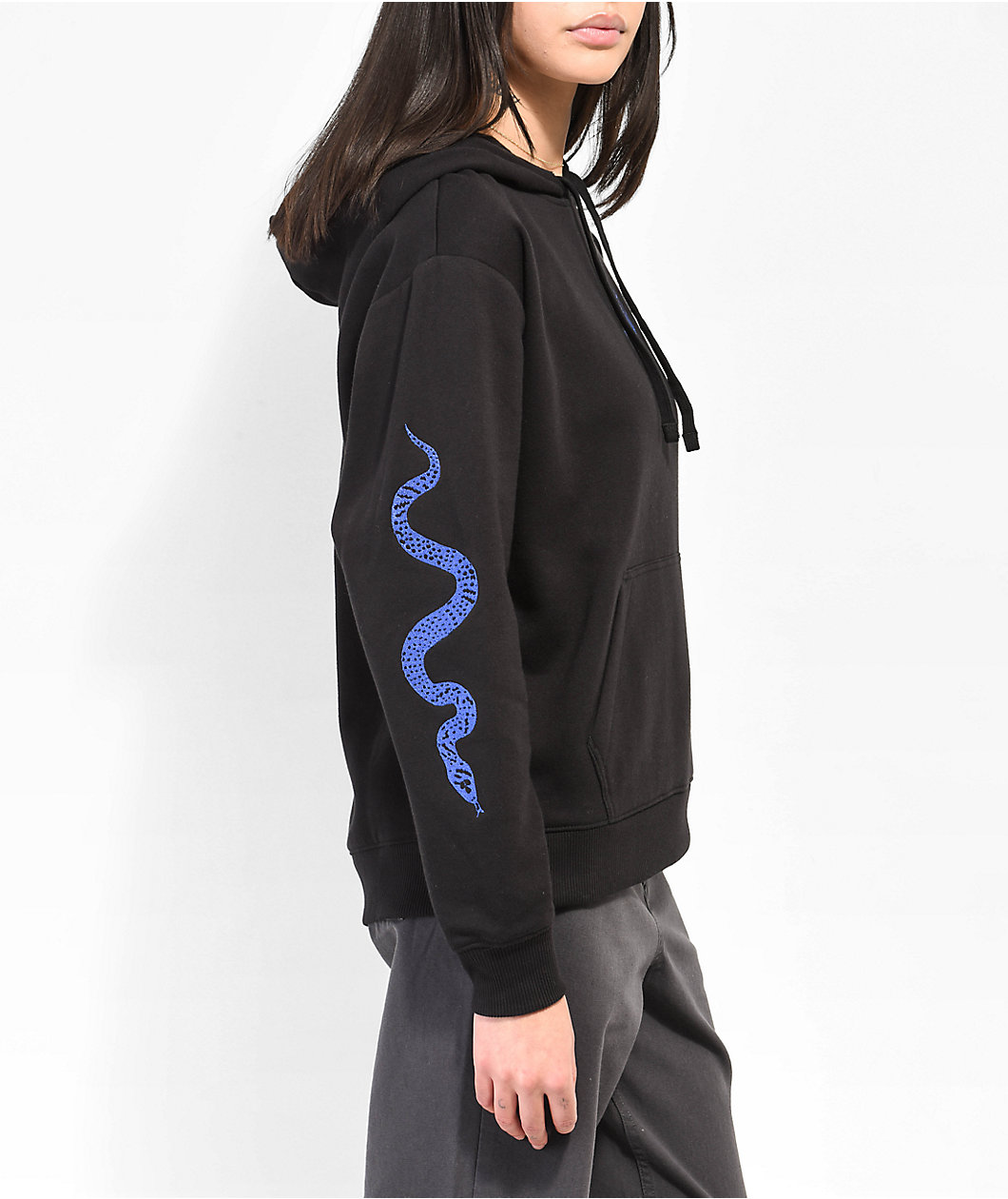 Vans x Breana Geering Skate Fleece Black Hoodie