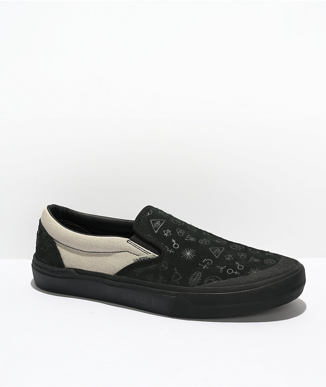 Vans x Cult Slip-on BMX Black & Grey Shoes