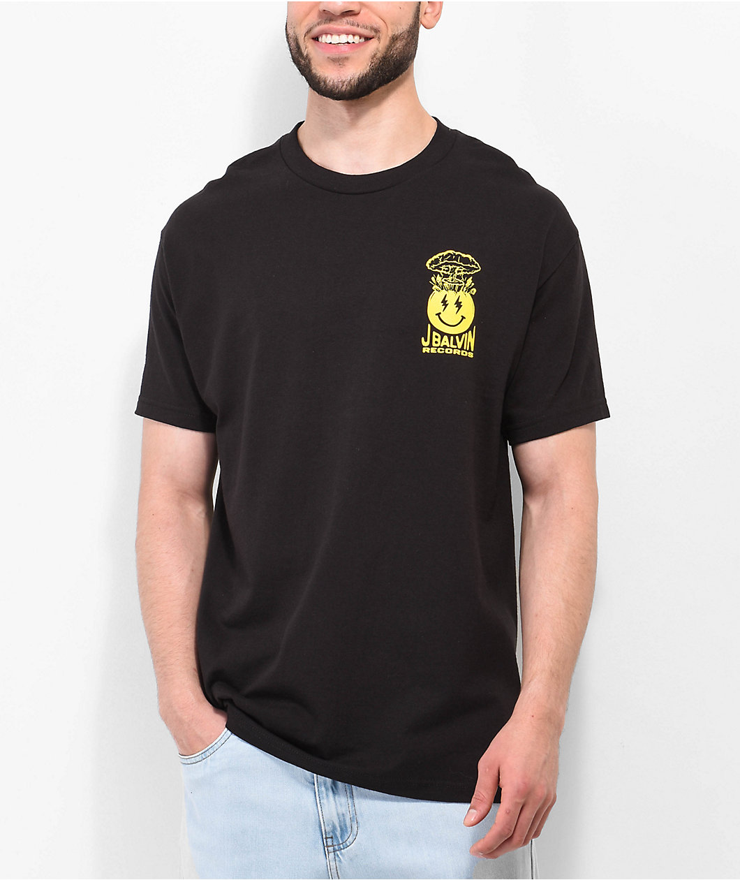 Vibras by J Balvin Mind Blowing Black T-Shirt