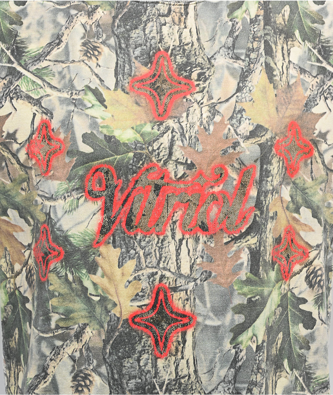 Vitriol Airbrush Green Camo T-Shirt