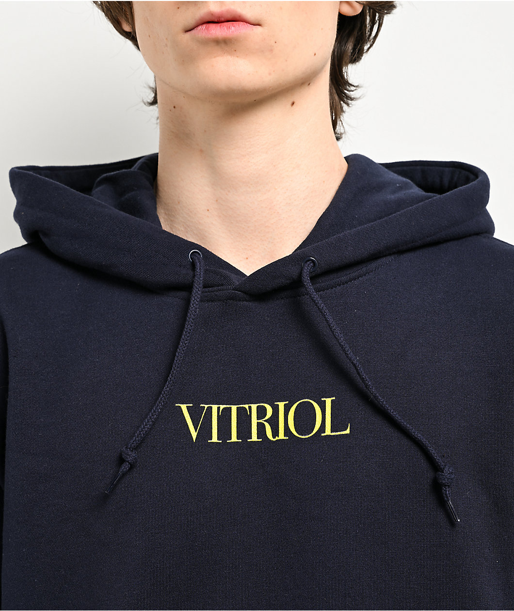 Vitriol Angelish Navy Hoodie