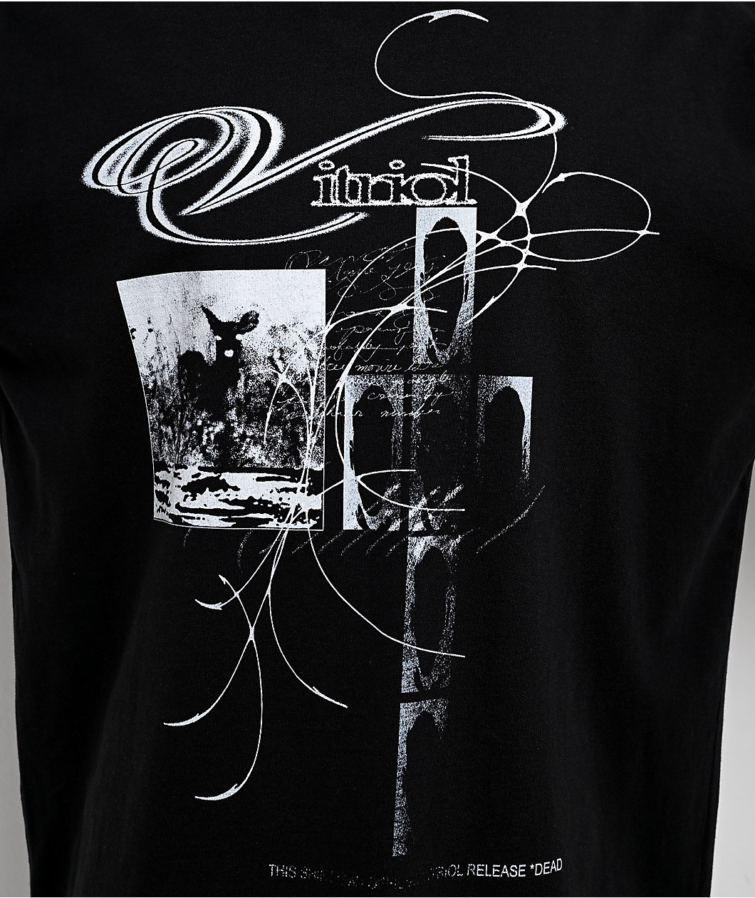 Vitriol Anomalous Action Black Long Sleeve T-Shirt