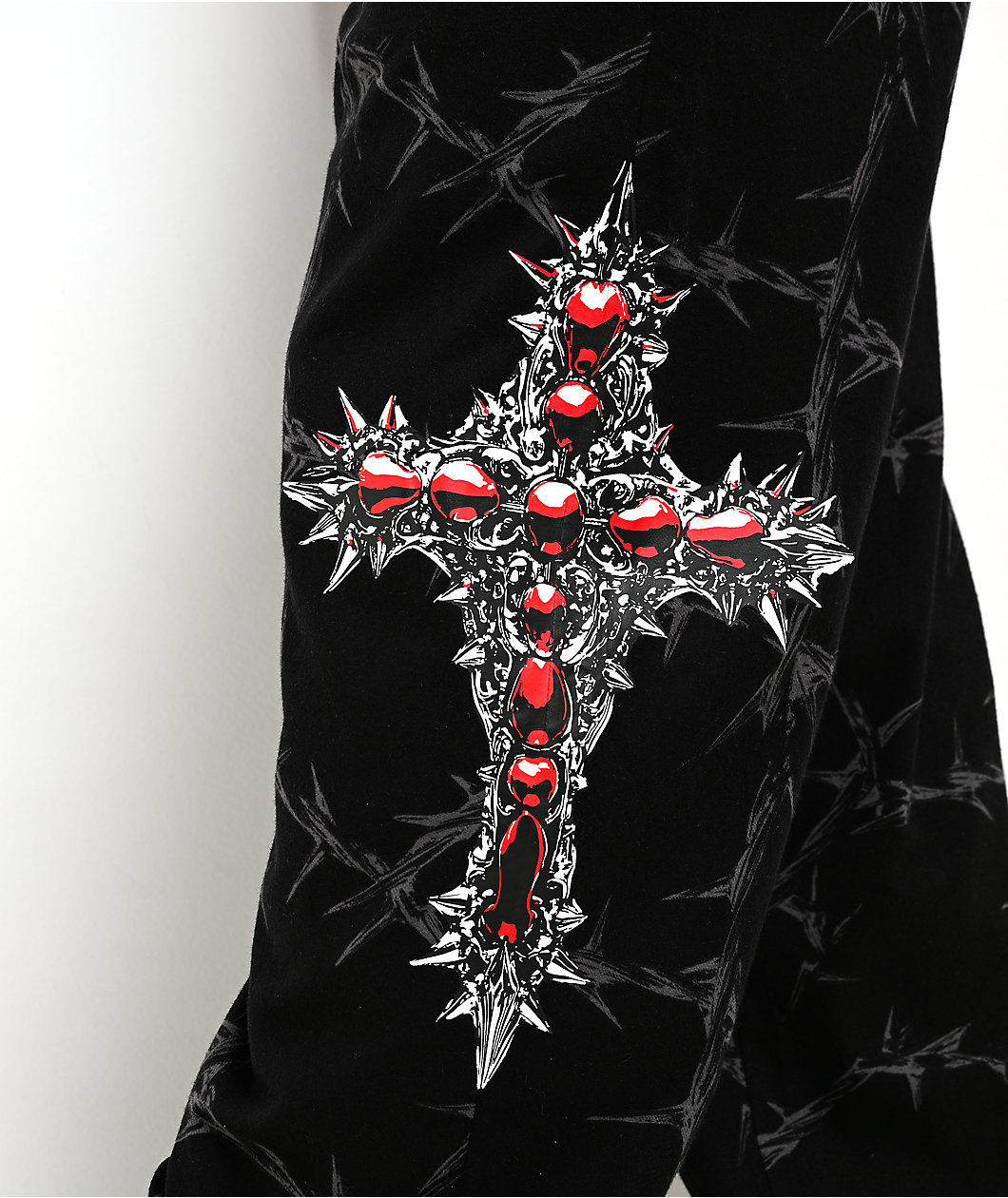 Vitriol Barbed Angel Black Lounge Pants