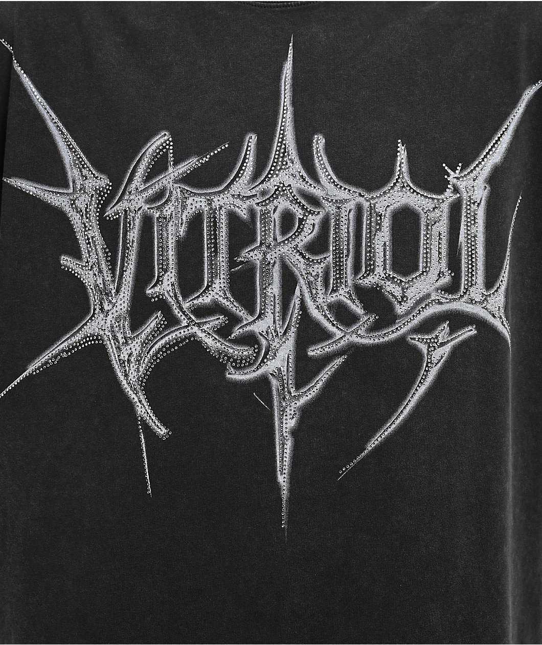 Vitriol Blackberry Stone Grey Wash T-Shirt