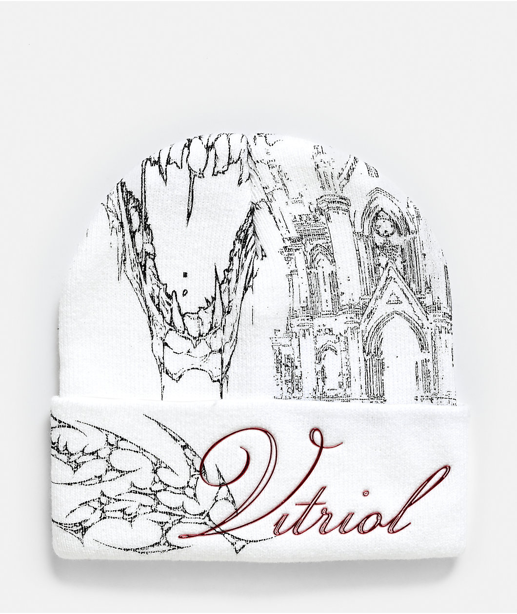Vitriol Casanostre White Beanie