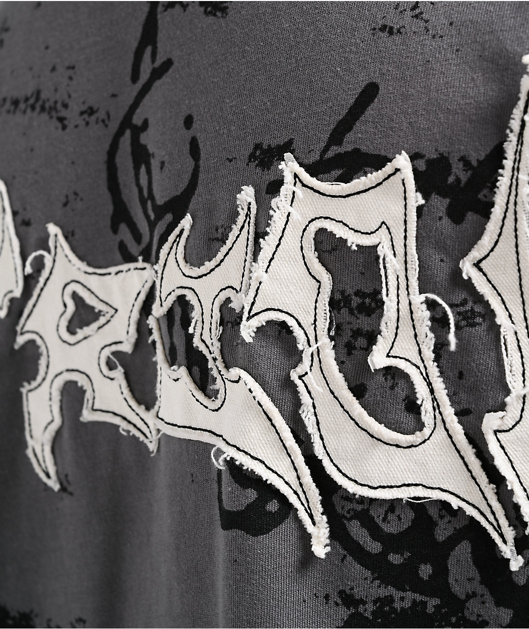 Vitriol Chains Grey Long Sleeve T-Shirt