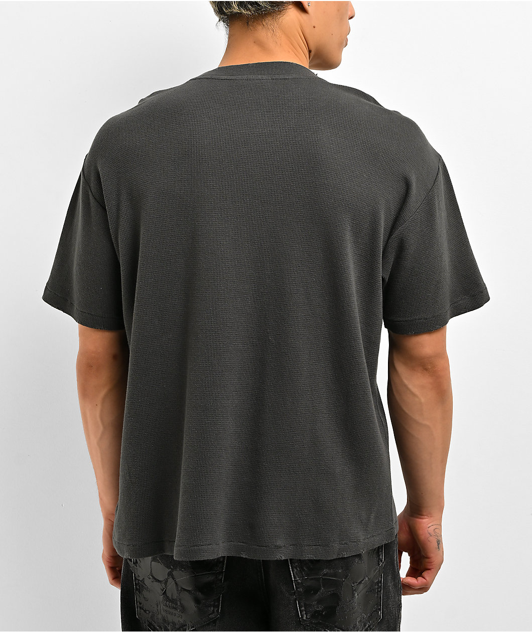 Vitriol Crab Decay Grey Wash Thermal T-Shirt