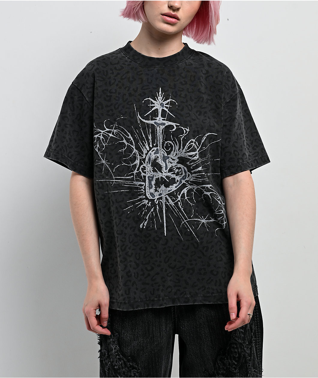 Vitriol Cyber Angst Grey T-Shirt