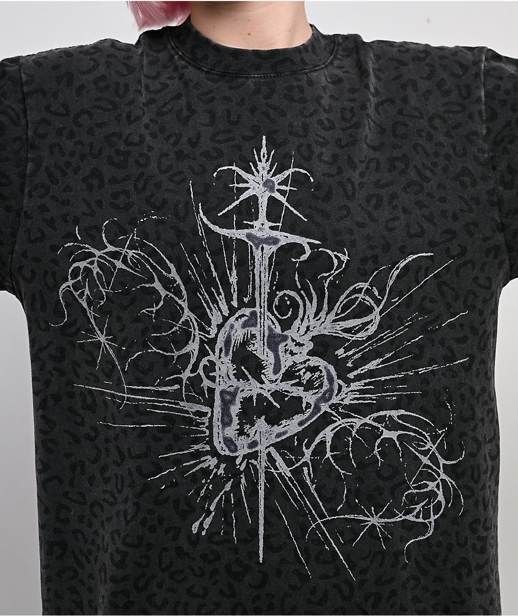 Vitriol Cyber Angst Grey T-Shirt