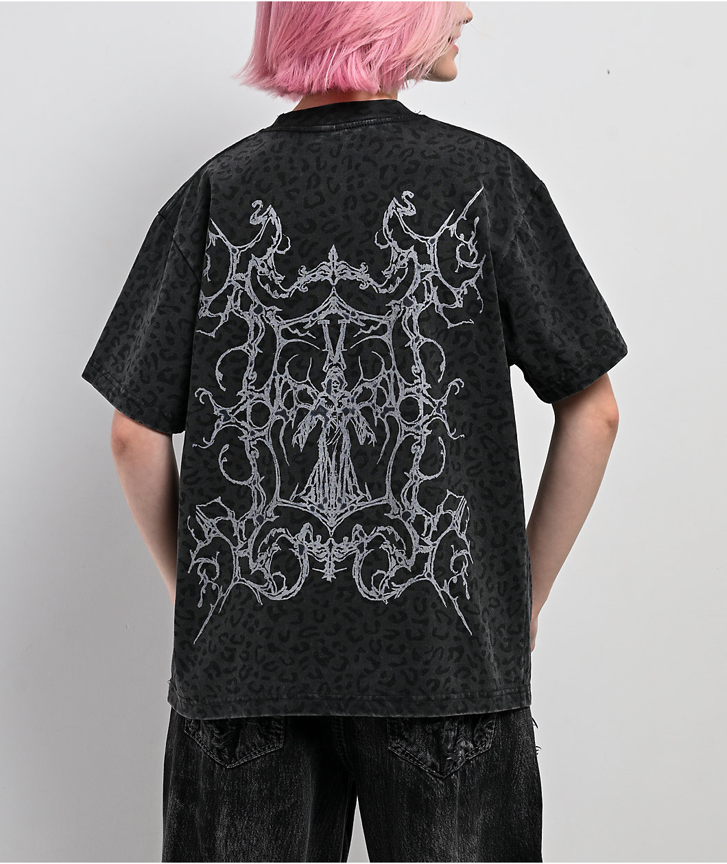 Vitriol Cyber Angst Grey T-Shirt