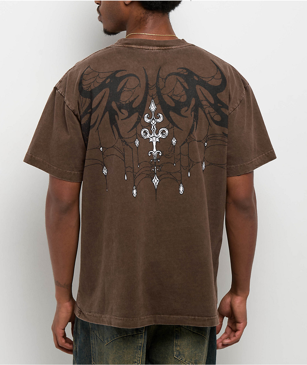 Vitriol Cyber Sword Brown T-Shirt