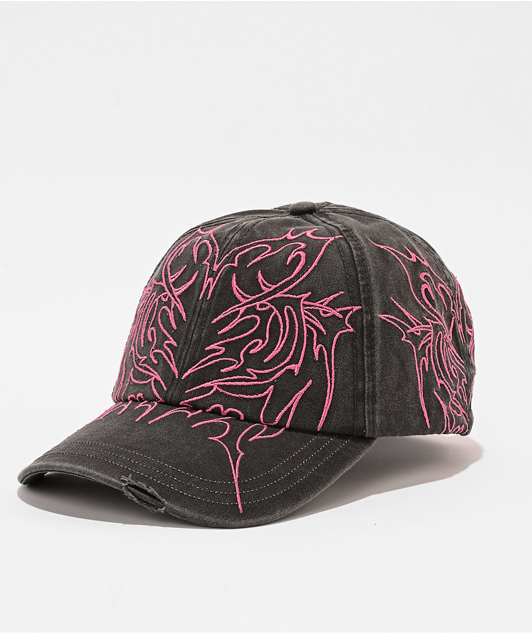 Vitriol Cyberfly Black Wash Strapback Hat