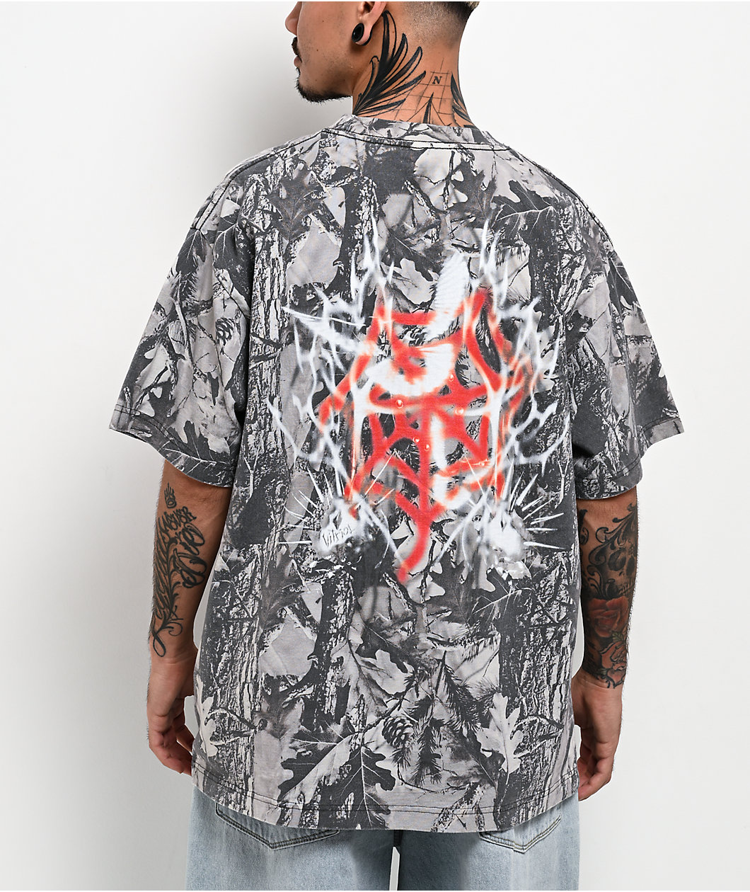 Vitriol DUV Grey Camo T-Shirt